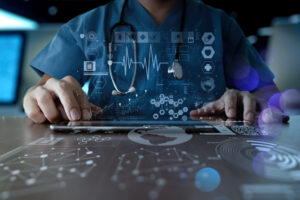 Medicine,Doctor,Hand,Working,With,Modern,Computer,Interface,As,Medical