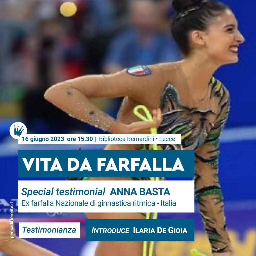 Pe(n)sa differente Festival, c’è anche lo sport. Special Testimonial Anna Basta