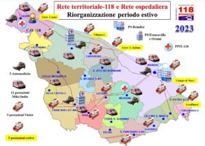 Rete emergenza-urgenza Estate 2023