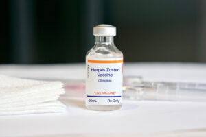 Herpes,Zoster,Vaccine,In,A,Glass,Vial,For,Shingles