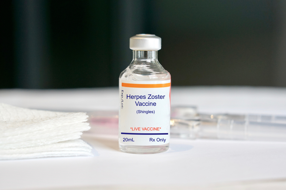 Herpes,Zoster,Vaccine,In,A,Glass,Vial,For,Shingles