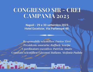 LOCANDINA CONGRESSO SIR CREI NAPOLI SETTEMBRE 2023
