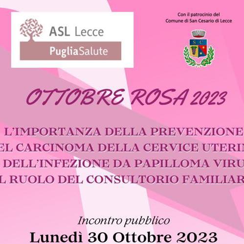 Tumore della cervice uterina: convegno e screening gratuito a San Cesario