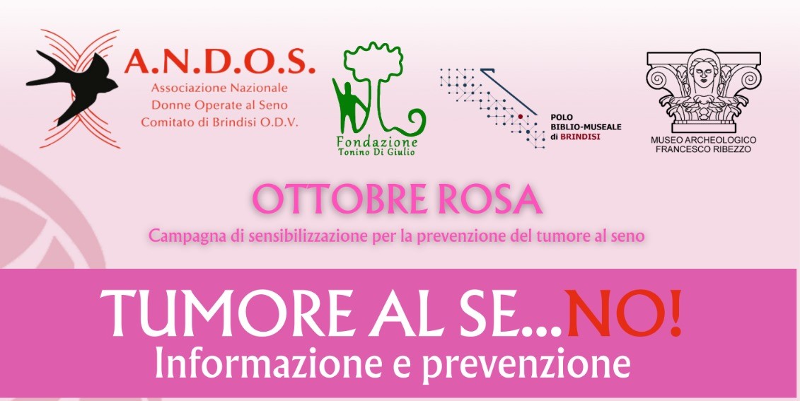 “Tumore al se…NO”: a Brindisi l’iniziativa di informazione e prevenzione