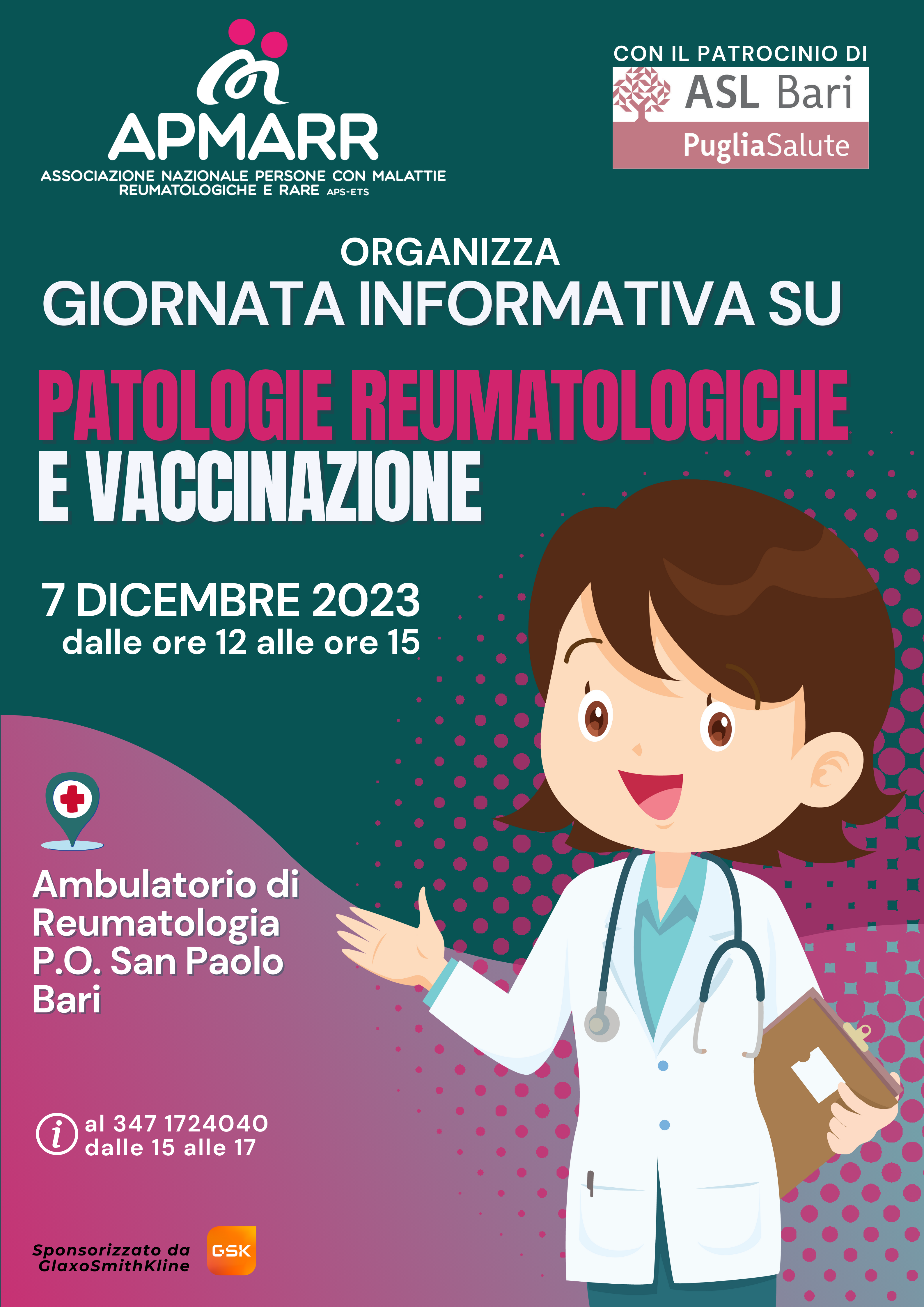 BARI patologie reum.e vaccinazione