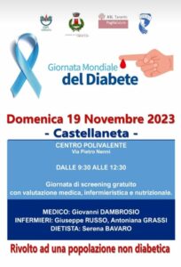 CoS 123 Castellaneta Giornata Diabete 17 11 2023