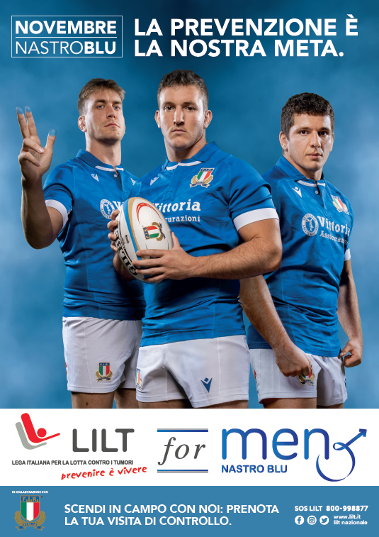 “Nastro Blu–LILT for Men”: in campo per la salute maschile