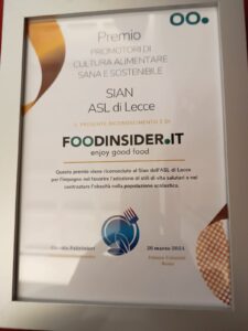 Premio Sian ASL Le